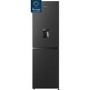 Fridgemaster 252 Litre 50/50 Freestanding Fridge Freezer - Black