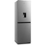 Fridgemaster 252 Litre 50/50 Freestanding Fridge Freezer - Silver