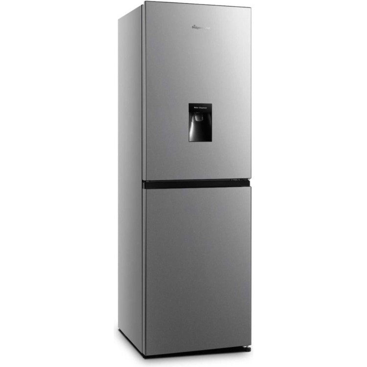 Fridgemaster 252 Litre 50/50 Freestanding Fridge Freezer - Silver