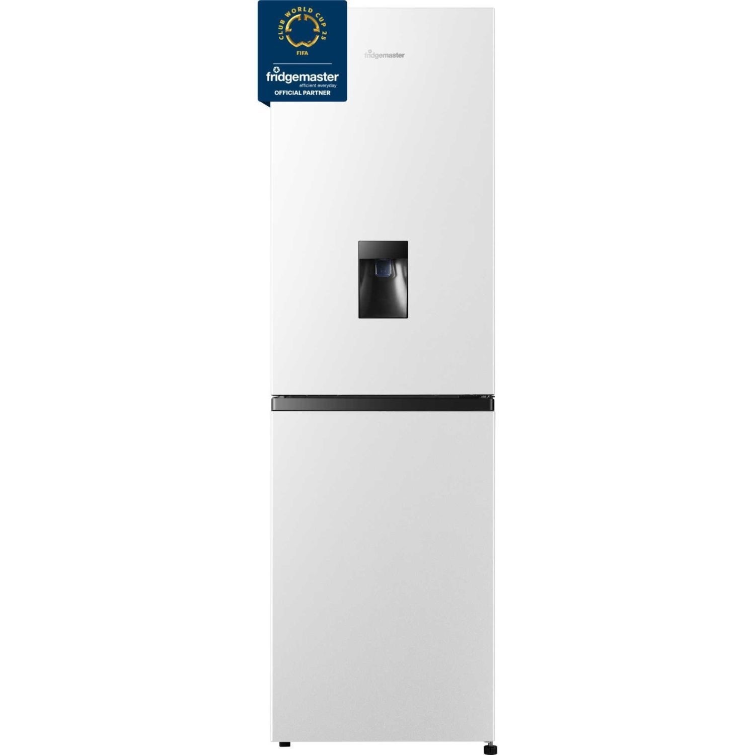 Fridgemaster White 252 Litre 50/50 Freestanding Fridge Freezer