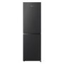 Fridgemaster 252 Litre 50/50 Freestanding Fridge Freezer - Black
