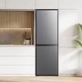 Fridgemaster 252 Litre 50/50 Freestanding Fridge Freezer - Silver