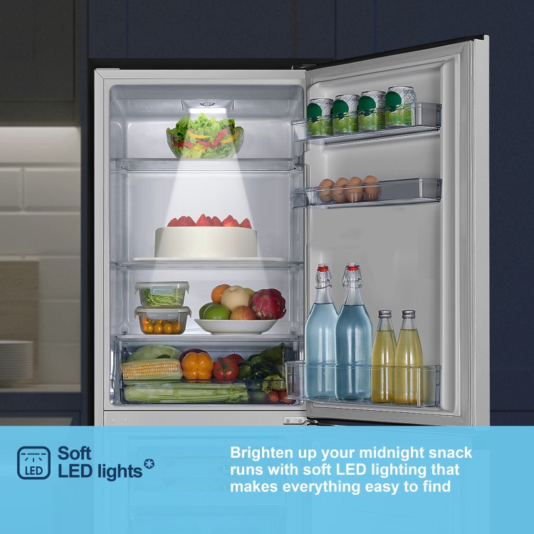 Fridgemaster 252 Litre 50/50 Freestanding Fridge Freezer - White