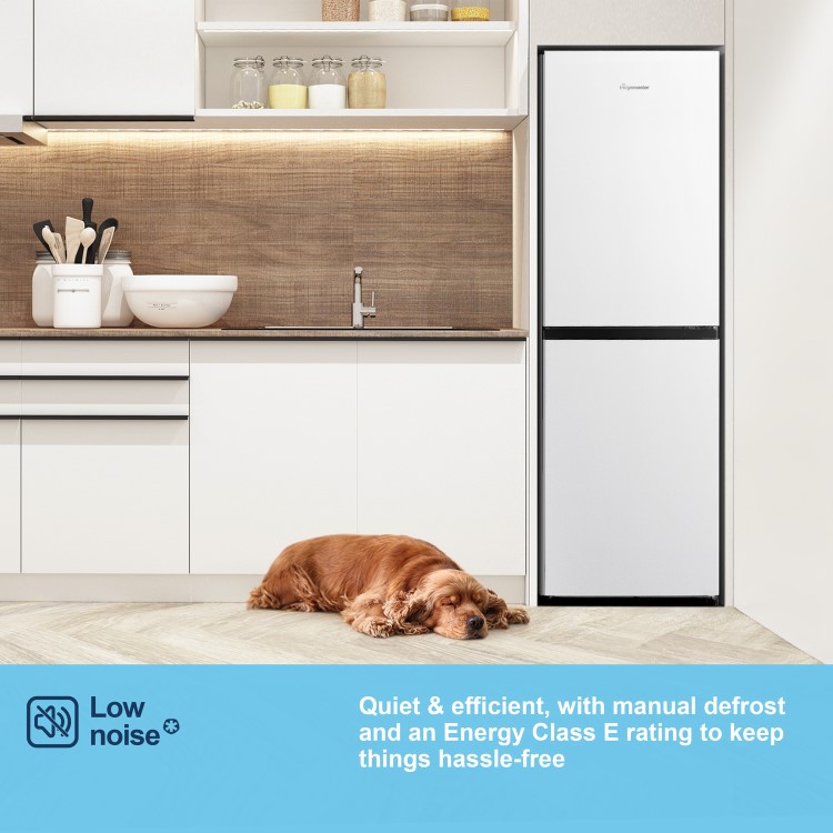 Fridgemaster 252 Litre 50/50 Freestanding Fridge Freezer - White