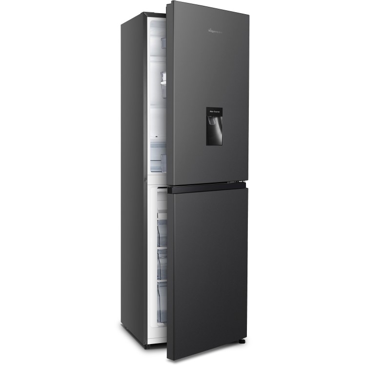 Hisense 252 Litre 60/40 Feestanding Fridge Freezer Black