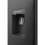 GRADE A2 - Fridgemaster Hisense MC55244DB Black Freestanding Fridge Freezer With Stored Water Dispenser