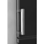 GRADE A2 - Fridgemaster Hisense MC55244DB Black Freestanding Fridge Freezer With Stored Water Dispenser