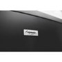 GRADE A2 - Fridgemaster Hisense MC55244DB Black Freestanding Fridge Freezer With Stored Water Dispenser