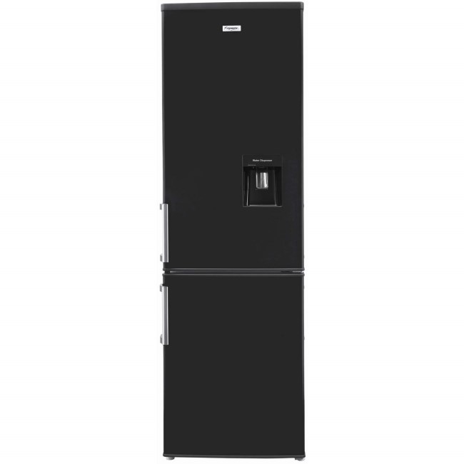 Fridgemaster Hisense MC55244DB Black Freestanding Fridge Freezer With Stored Water Dispenser