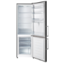 Refurbished Fridgemaster MC55251DEB Freestanding 256 Litre 50/50 Frost Free Fridge Freezer Black