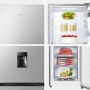 Fridgemaster 256 Litre 50/50 Freestanding Fridge Freezer - Silver