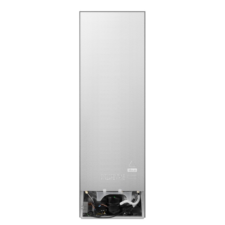 Fridgemaster 256 Litre 50/50 Freestanding Fridge Freezer - Silver