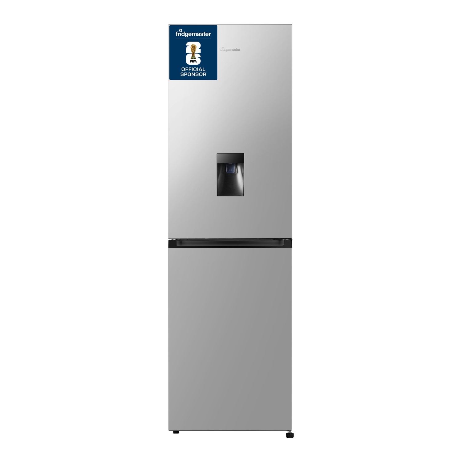 Fridgemaster Silver 256 Litre 50/50 Freestanding Fridge Freezer