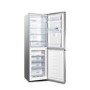 Fridgemaster 256 Litre 50/50 Freestanding Fridge Freezer - Silver