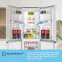 Fridgemaster 256 Litre 50/50 Freestanding Fridge Freezer - White