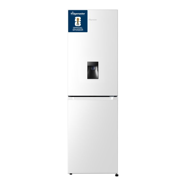Fridgemaster 256 Litre 50/50 Freestanding Fridge Freezer - White
