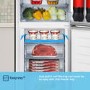 Fridgemaster 256 Litre 50/50 Freestanding Fridge Freezer - White