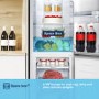Fridgemaster 256 Litre 50/50 Freestanding Fridge Freezer - White