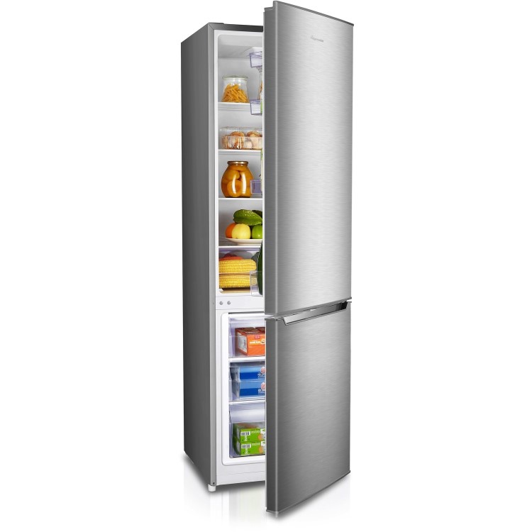Refurbished Fridgemaster MC55264AFS Freestanding 264 Liter 70/30 Fridge Freezer