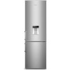 GRADE A2 - Fridgemaster MC55264DS Freestanding 70-30 Fridge Freezer With Non-Plumbed Water Dispenser - Silver