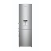 Fridgemaster MC55264DS Freestanding 70-30 Fridge Freezer With Non-Plumbed Water Dispenser - Silver