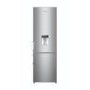 Fridgemaster MC55264DS Freestanding 70-30 Fridge Freezer With Non-Plumbed Water Dispenser - Silver