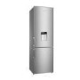 Fridgemaster MC55264DS Freestanding 70-30 Fridge Freezer With Non-Plumbed Water Dispenser - Silver