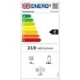 Refurbished Fridgemaster MC55265EB Freestanding 269 Litre 70/30 Fridge Freezer Black