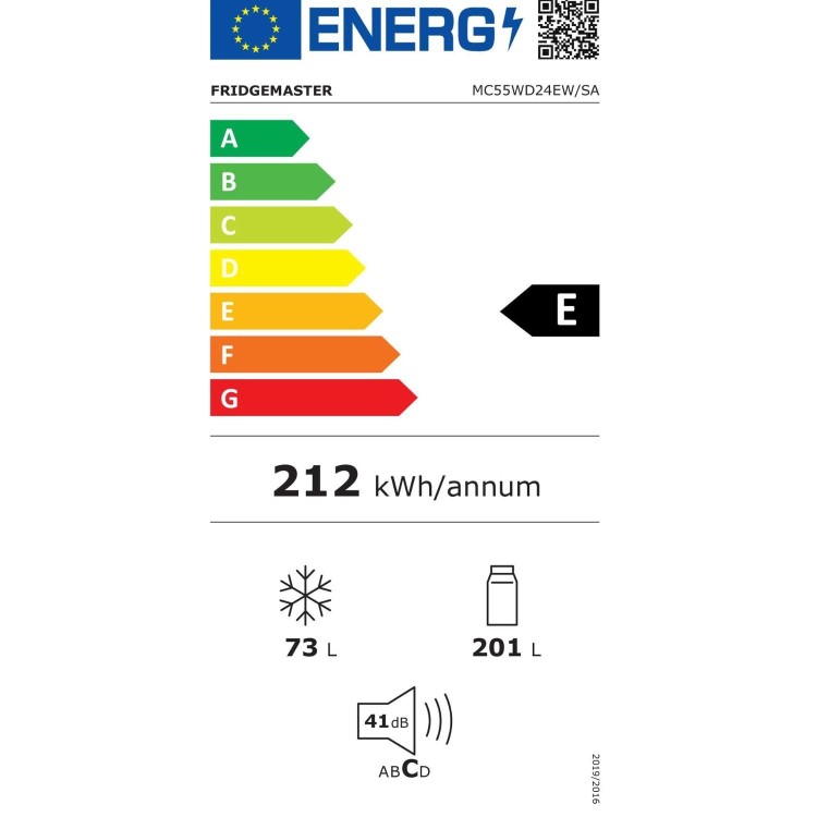 GRADE A1 - Fridgemaster 274 Litre 70/30 Freestanding Fridge Freezer - Silver