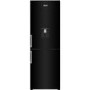 Fridgemaster MC60283DFFB Black Freestanding Fridge Freezer With Non-plumb Water Dispenser