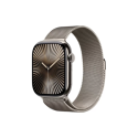 MC7Q4QA/A Apple Watch Series 10 GPS + Cellular 46mm Natural Titanium Case with Natural Milanese Loop - S/M
