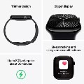Apple Watch Series 10 GPS + Cellular 46mm Natural Titanium Case with Natural Milanese Loop - S/M