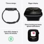 Apple Watch Series 10 GPS + Cellular 46mm Slate Titanium Case with Slate Milanese Loop - S/M