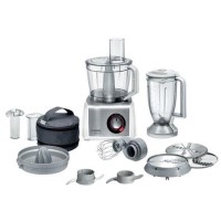 Bosch MultiTalent 8 Food Processor - White & Stainless Steel