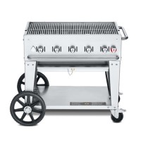 Crown Verity 5 Burner Commercial LP Gas Barbecue with Tank Holder and 1 Year On-Site warranty MCB36
