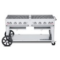 MCB60 Crown Verity MCB60 Commercial LP Gas Barbecue - 8 Burner with Tank Holder