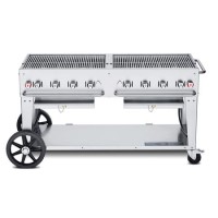 Crown Verity 8 Burner Commercial LP Gas Barbecue with Tank Holder and 1 Year On Site warranty MCB60