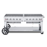 Crown Verity 10 Burner LP Gas Commercial Barbecue with Tank Holder and 1 Year On Site warranty MCB72