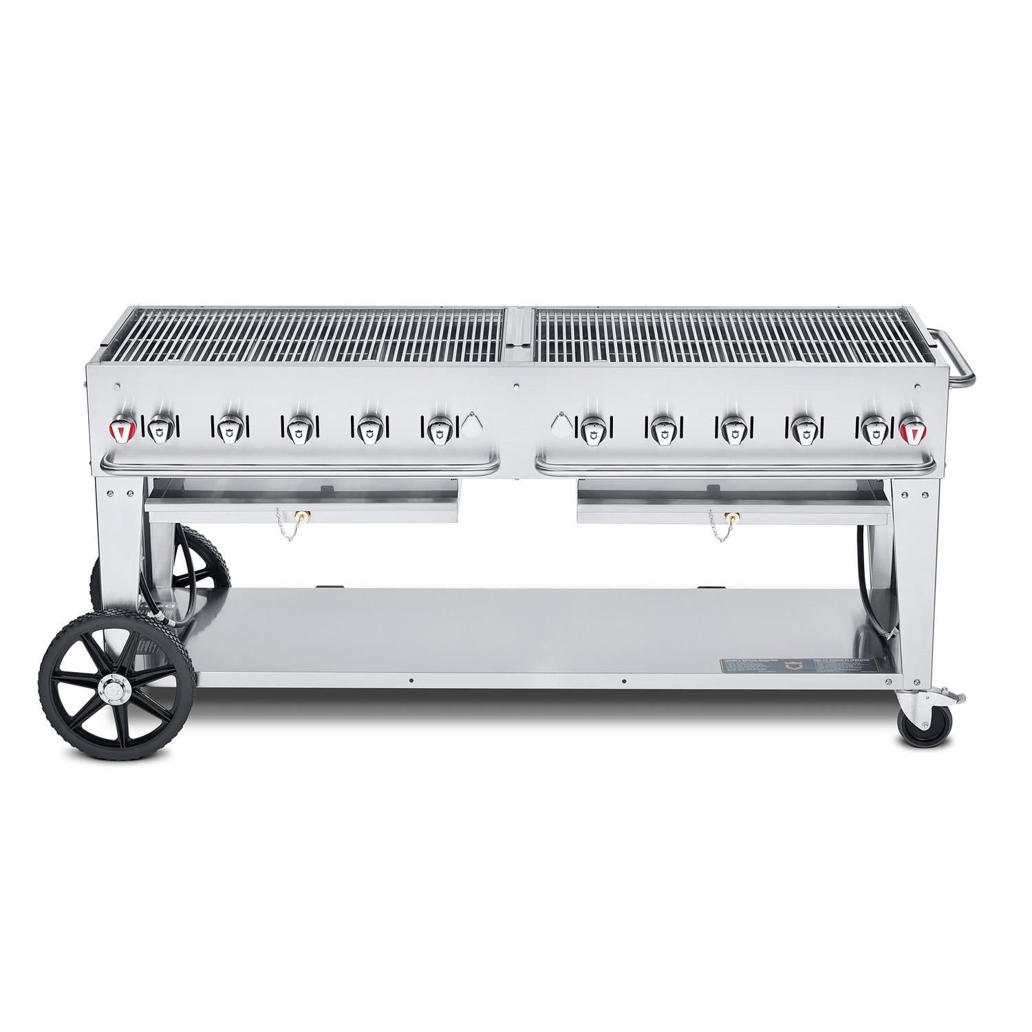 MCB72 Commercial 10 Burner Barbecue Tank Holder LPG