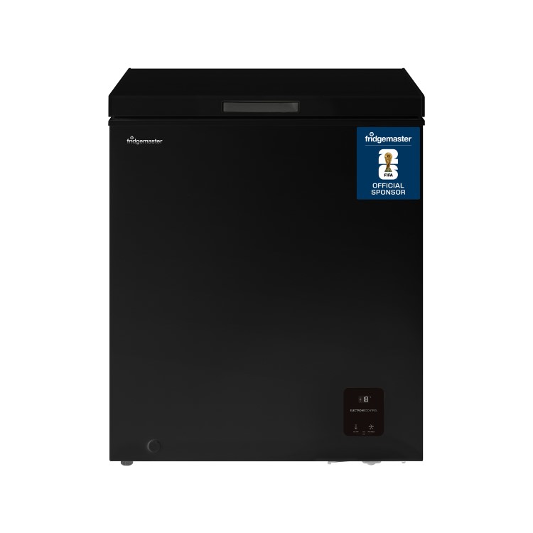 Fridgemaster 142 Litre Chest Freezer - Black