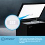 Refurbished Fridgemaster 142 Litre Chest Freezer - Black