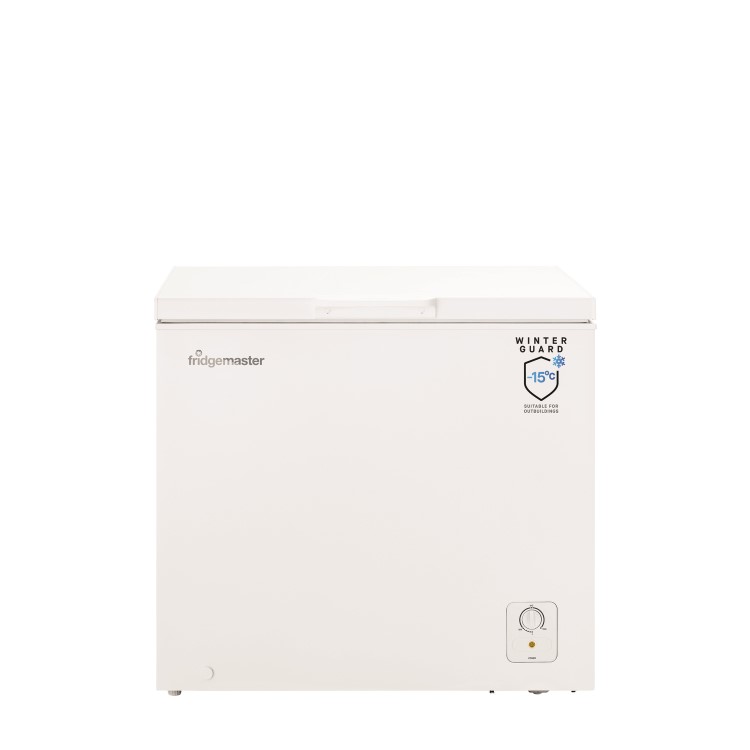 Fridgemaster MCF194 89.1cm Wide 194 Litre Chest Freezer - White