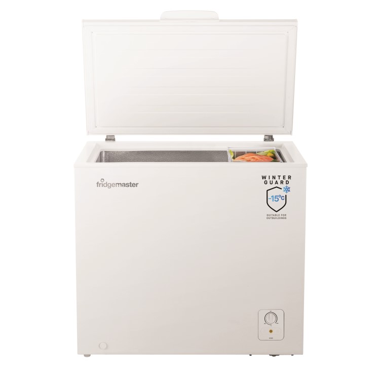 Fridgemaster MCF194 89.1cm Wide 194 Litre Chest Freezer - White
