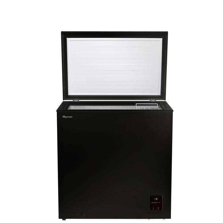 Refurbished Fridgemaster 191 Litre Chest Freezer - Black
