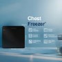 Fridgemaster 191 Litre Chest Freezer - Black