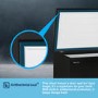 Fridgemaster 191 Litre Chest Freezer - Black