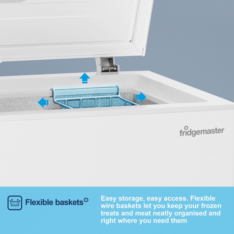 Fridgemaster 191 Litre Chest Freezer - White