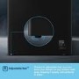Fridgemaster 198 Litre Chest Freezer - Black