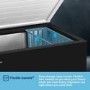Fridgemaster 198 Litre Chest Freezer - Black