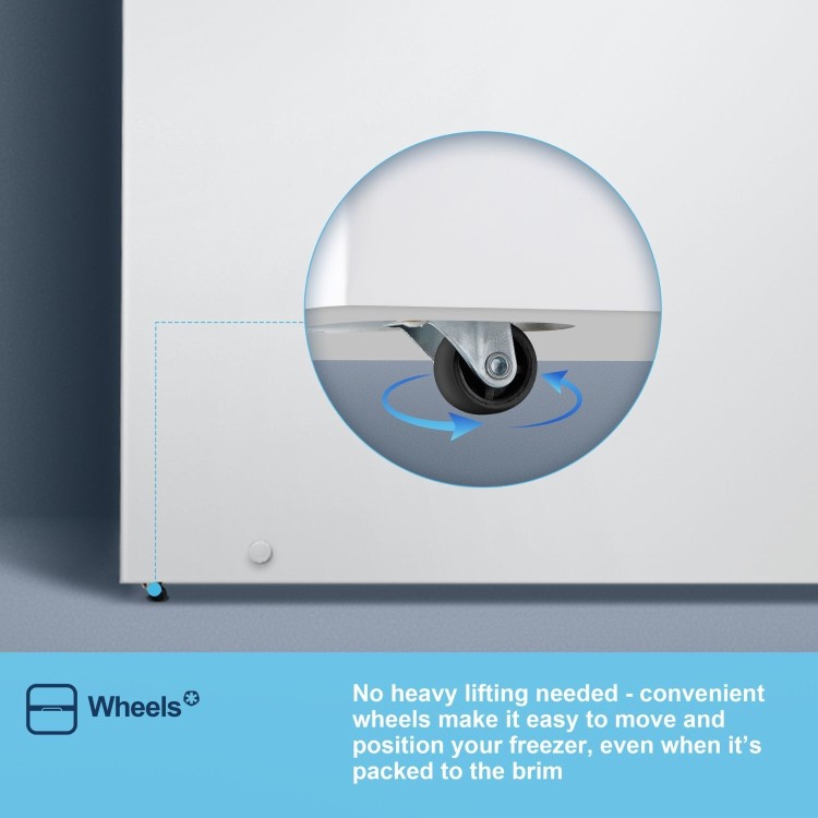 Fridgemaster 297 Litre Chest Freezer - White